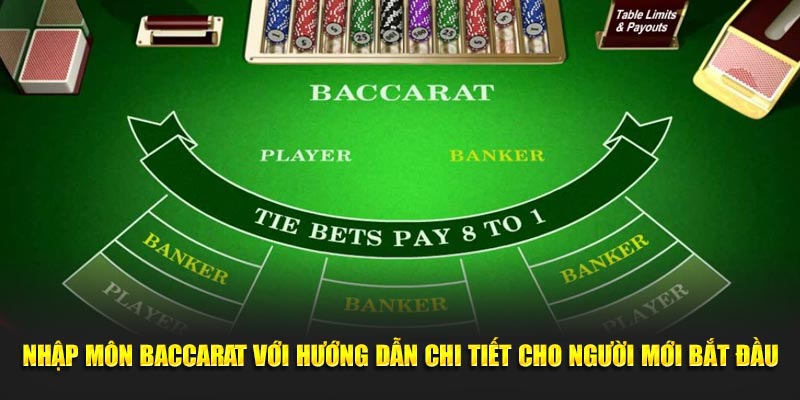 Nhập môn Baccarat với hướng dẫn chi tiết cho người mới bắt đầu